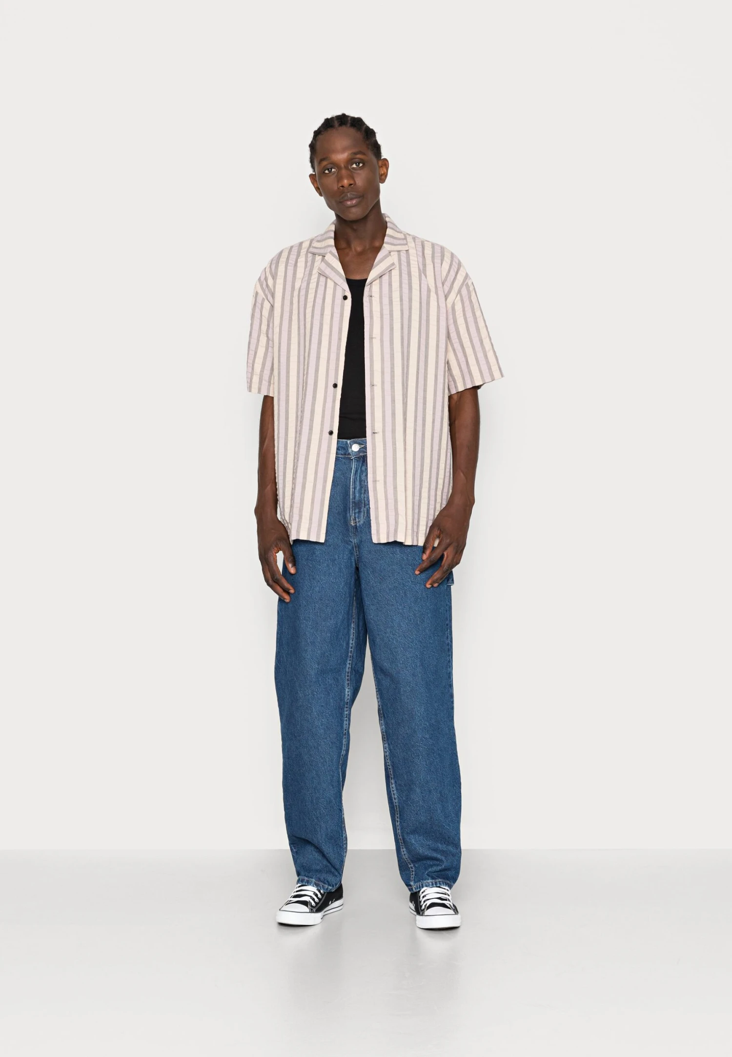 YOURTURN Unisex - Relaxed Fit Jeans - Rinsed Denim 2 YOURTURN Unisex - Relaxed Fit Jeans - Rinsed Denim - Afbeelding 2