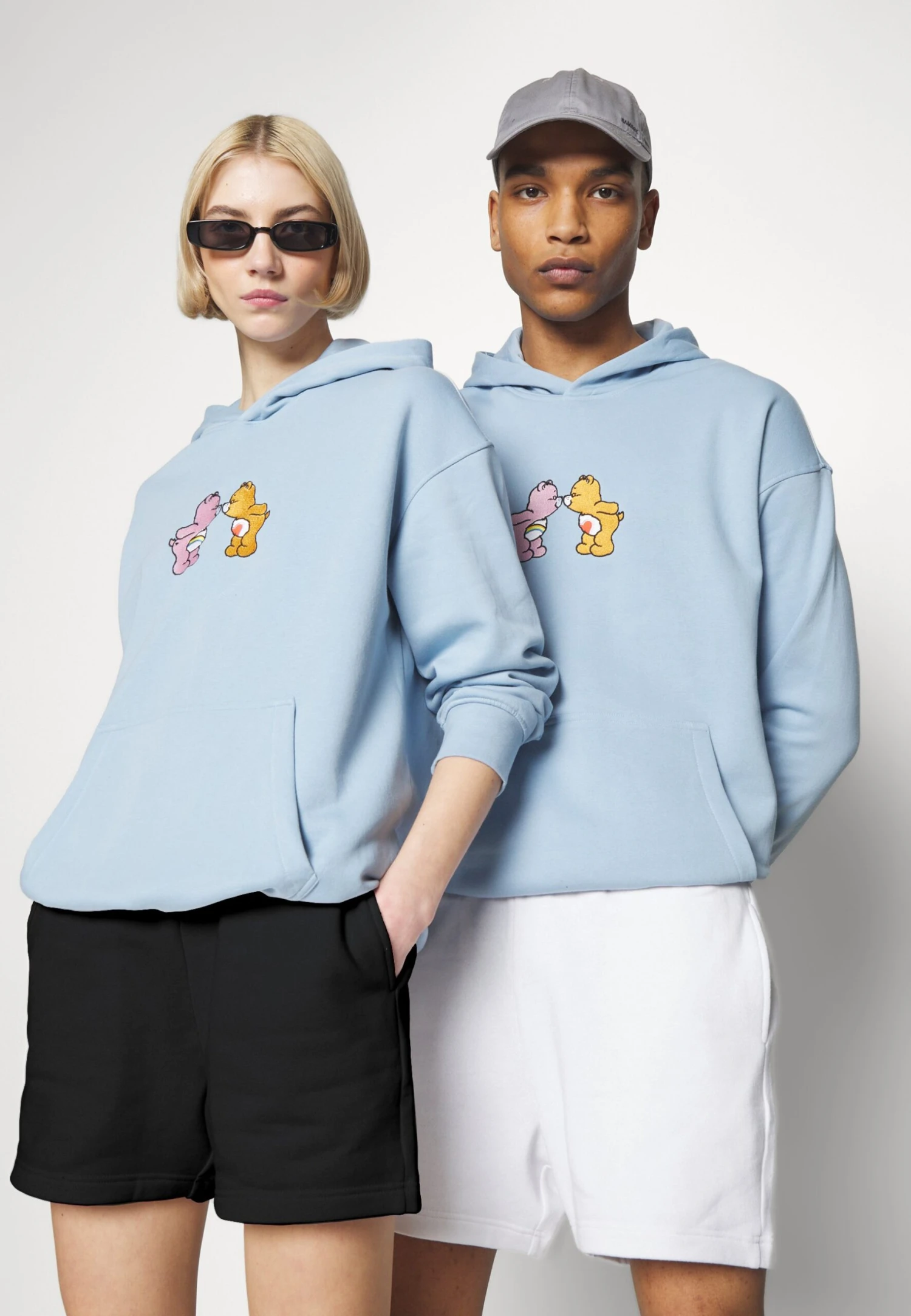 YOURTURN 2 Pack Unisex - Shorts - Black/White 4 YOURTURN 2 Pack Unisex - Shorts - Black/White - Afbeelding 4