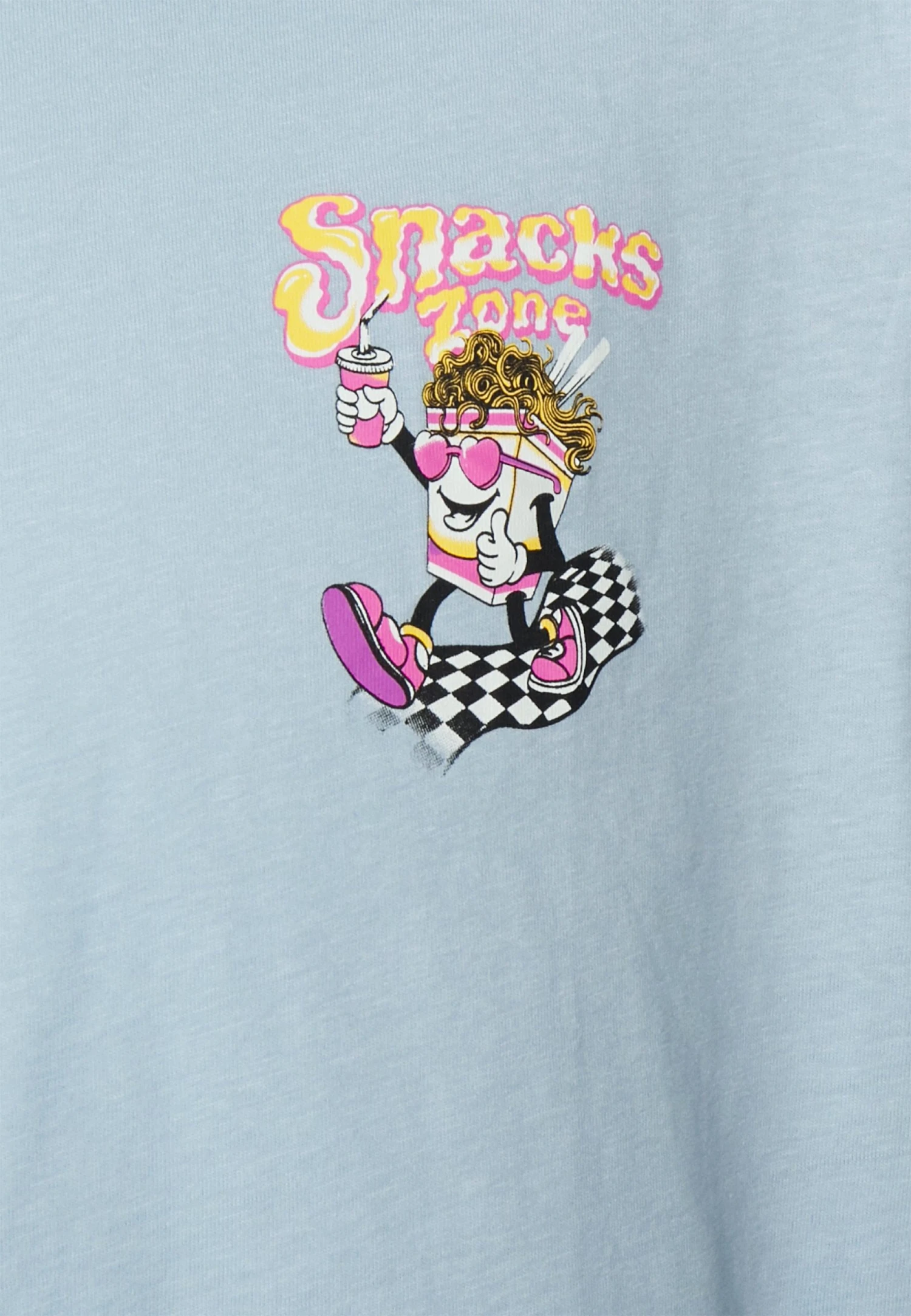 YOURTURN Unisex - T-Shirt Print - Blue 5 YOURTURN Unisex - T-Shirt Print - Blue - Afbeelding 5