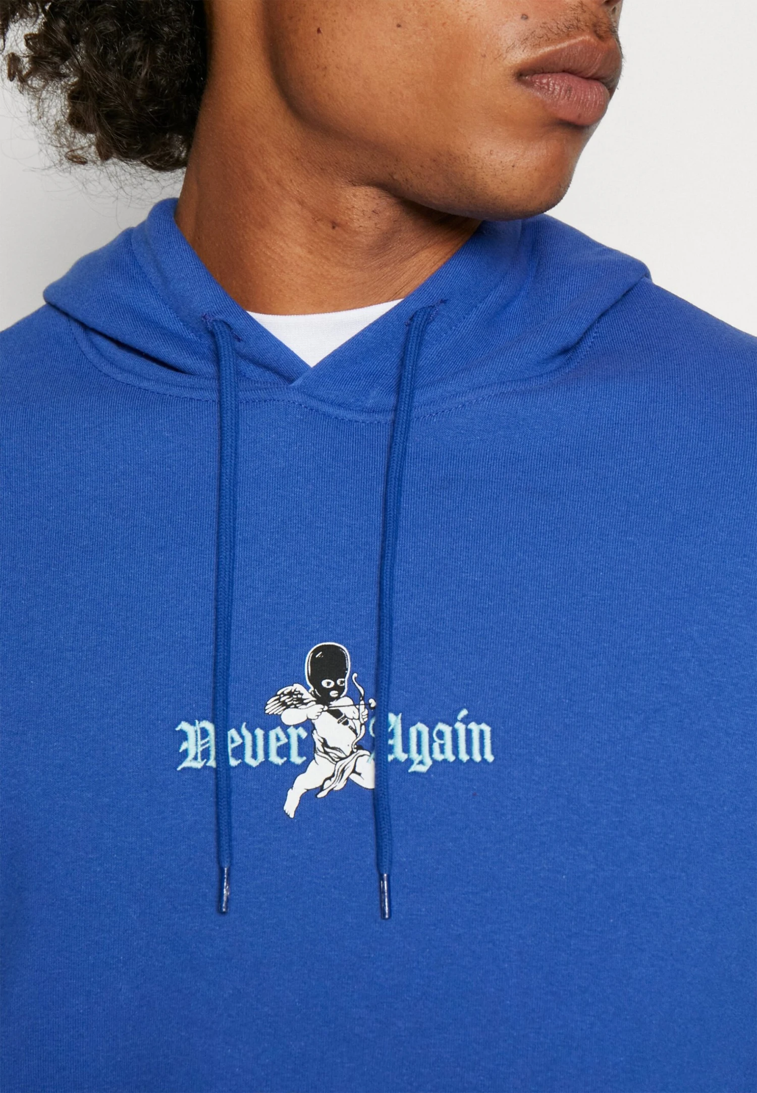 YOURTURN Never Again Hoodie Unisex - Hoodie - Dark Blue 6 YOURTURN Never Again Hoodie Unisex - Hoodie - Dark Blue - Afbeelding 6