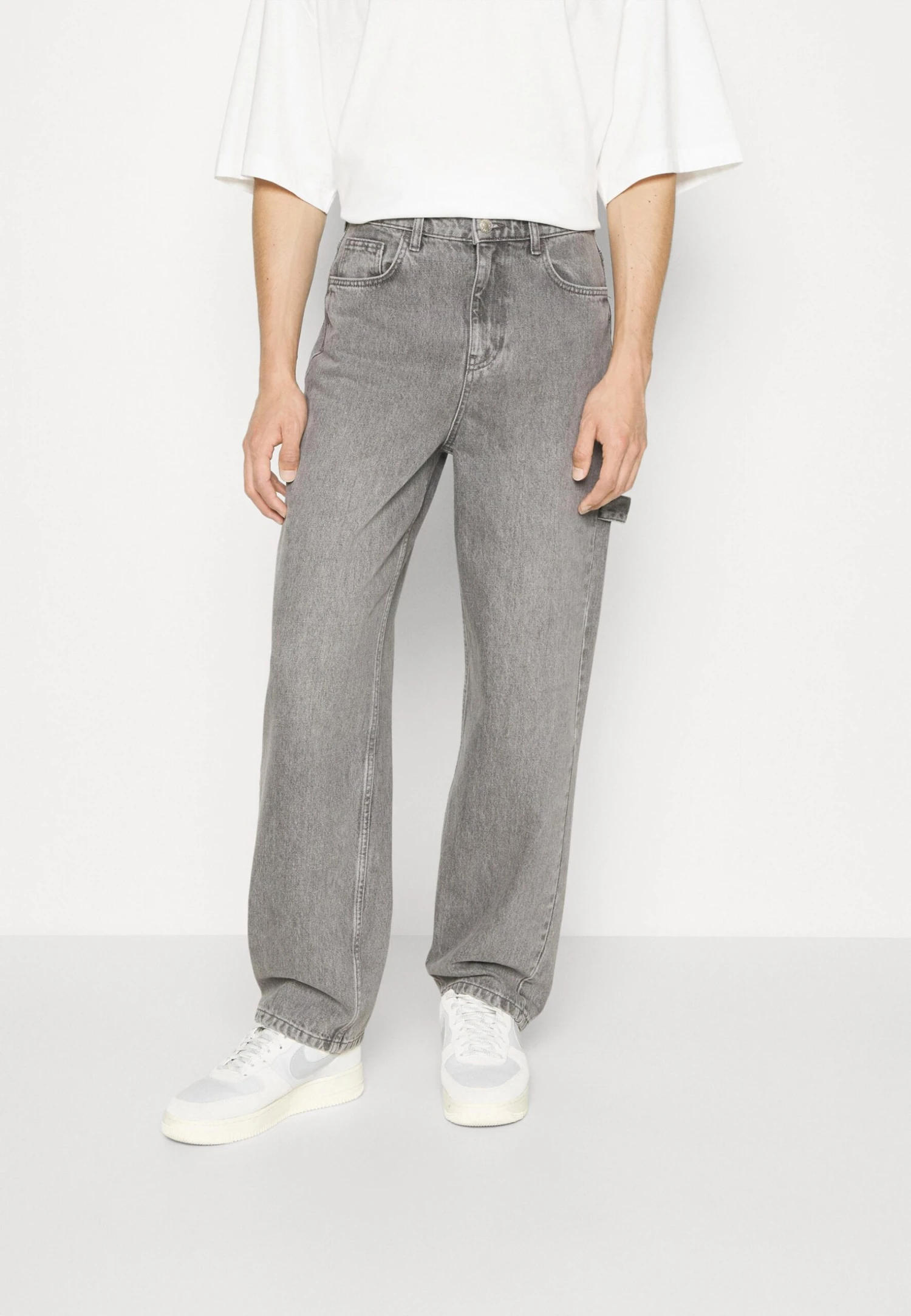 YOURTURN Unisex - Relaxed Fit Jeans - Grey 3 YOURTURN Unisex - Relaxed Fit Jeans - Grey - Afbeelding 3