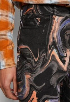 YOURTURN Phluid Unisex - Relaxed Fit Jeans - Black Denim -Yourturn Verkoopwinkel 3661d88e04df46478cab0ff3f53cc34b