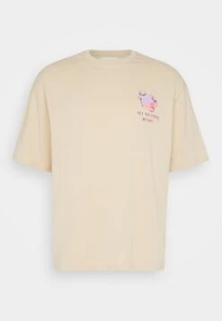 YOURTURN Graphic Tee Unisex - T-Shirt Print - Beige -Yourturn Verkoopwinkel 3ea29578165a40a38621358db58bfdf7