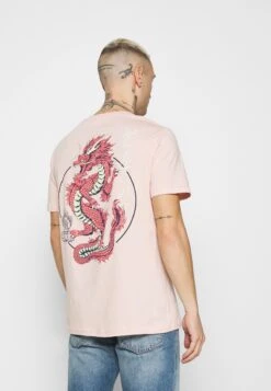 YOURTURN Unisex - T-Shirt Print - Pink 8 YOURTURN Unisex - T-Shirt Print - Pink -Yourturn Verkoopwinkel 45ddd1447f9d4bc58c7564183b425e6d