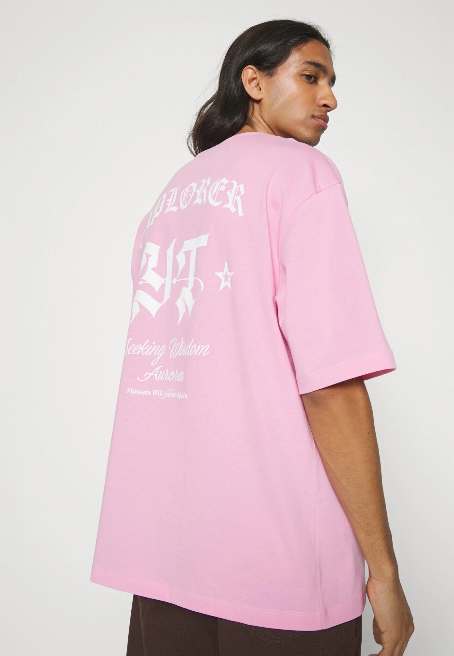 YOURTURN Unisex - T-Shirt Print - Pink 5 YOURTURN Unisex - T-Shirt Print - Pink - Afbeelding 5