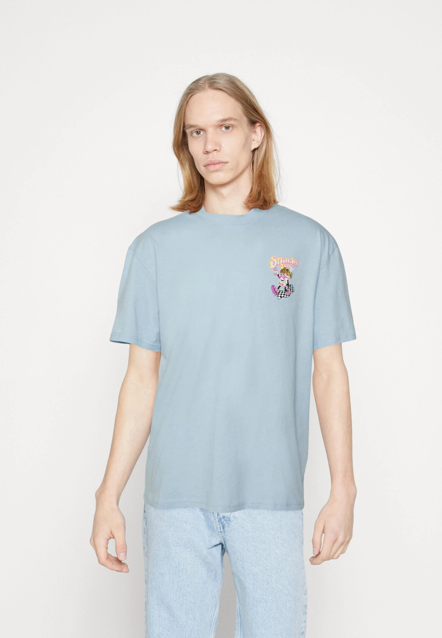 YOURTURN Unisex - T-Shirt Print - Blue 1 YOURTURN Unisex - T-Shirt Print - Blue