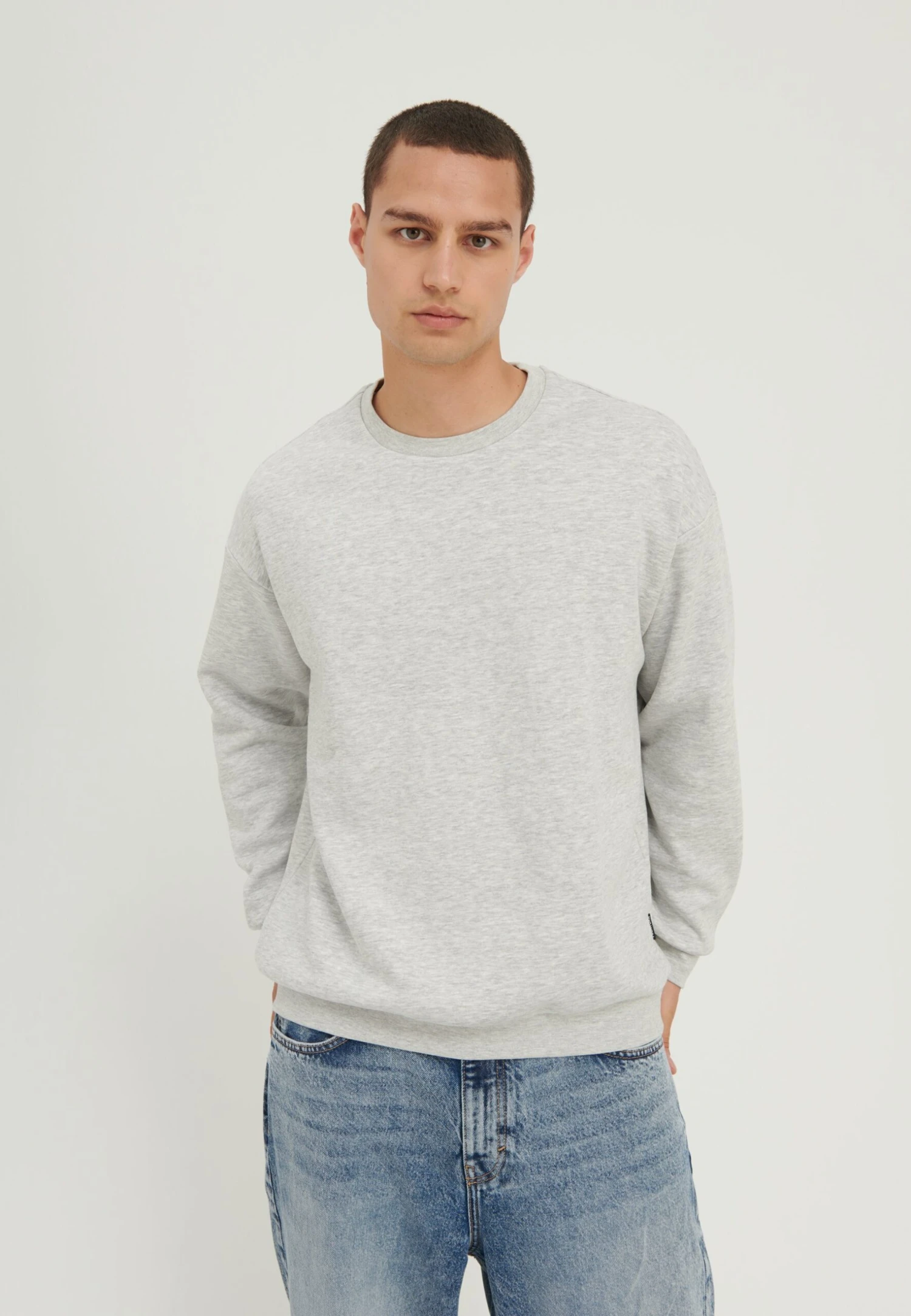 YOURTURN Unisex 2 Pack - Sweater - Black/Mottled Light Grey 1 YOURTURN Unisex 2 Pack - Sweater - Black/Mottled Light Grey