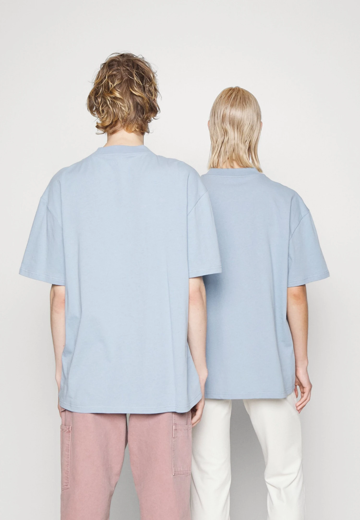 YOURTURN T-Shirt Print - Light Blue 3 YOURTURN T-Shirt Print - Light Blue - Afbeelding 3