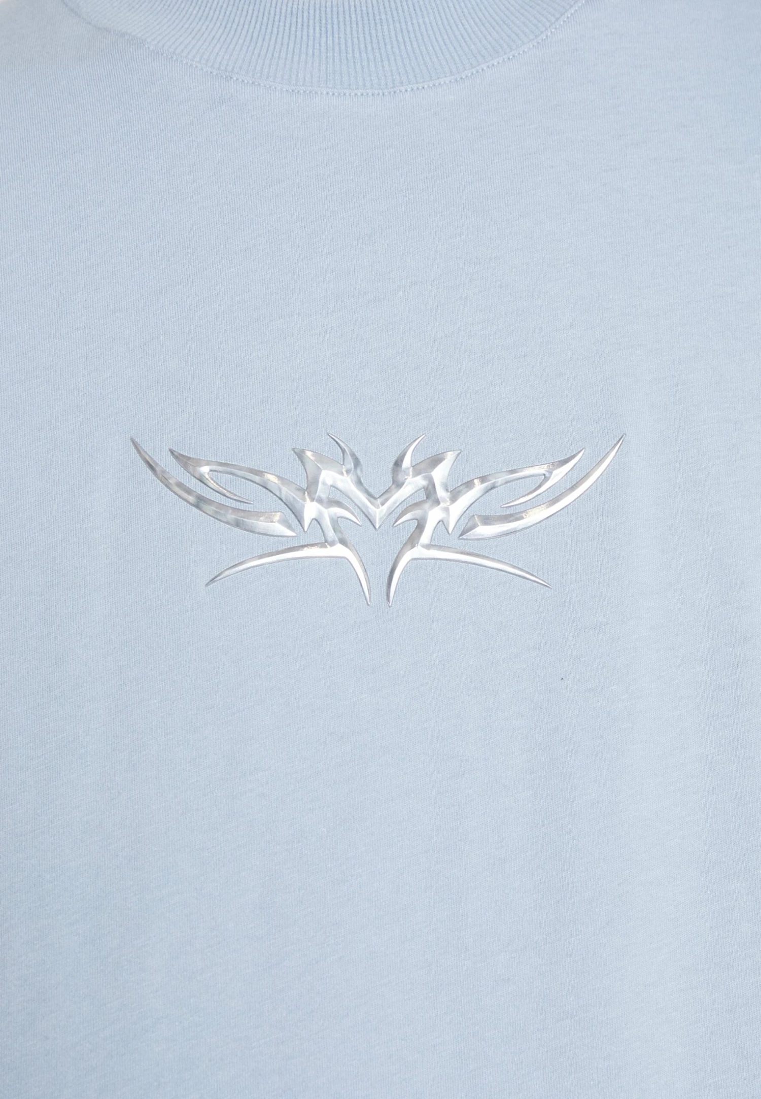 YOURTURN T-Shirt Print - Light Blue 6 YOURTURN T-Shirt Print - Light Blue - Afbeelding 6