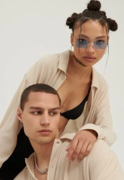 YOURTURN Unisex - Overhemdblouse - Beige -Yourturn Verkoopwinkel 6ab281e3772f47cdbf3cee85d570219b