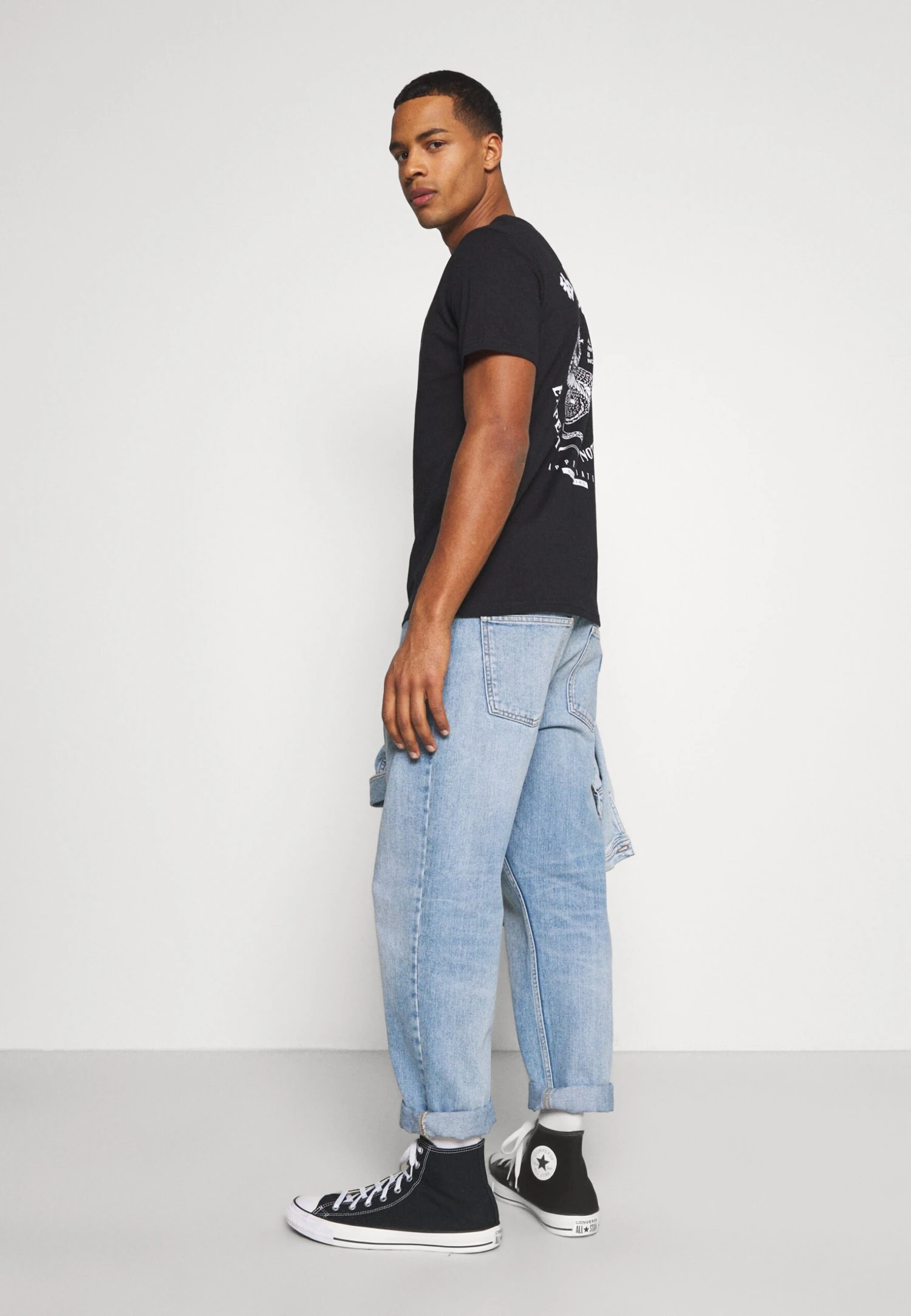 YOURTURN Unisex - T-Shirt Print - Black 5 YOURTURN Unisex - T-Shirt Print - Black - Afbeelding 5