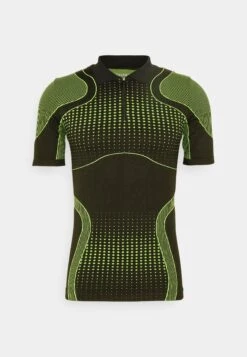 YOURTURN Unisex - Poloshirt - Black/Green -Yourturn Verkoopwinkel 8171098e63af4d089f603c2f968dcf94