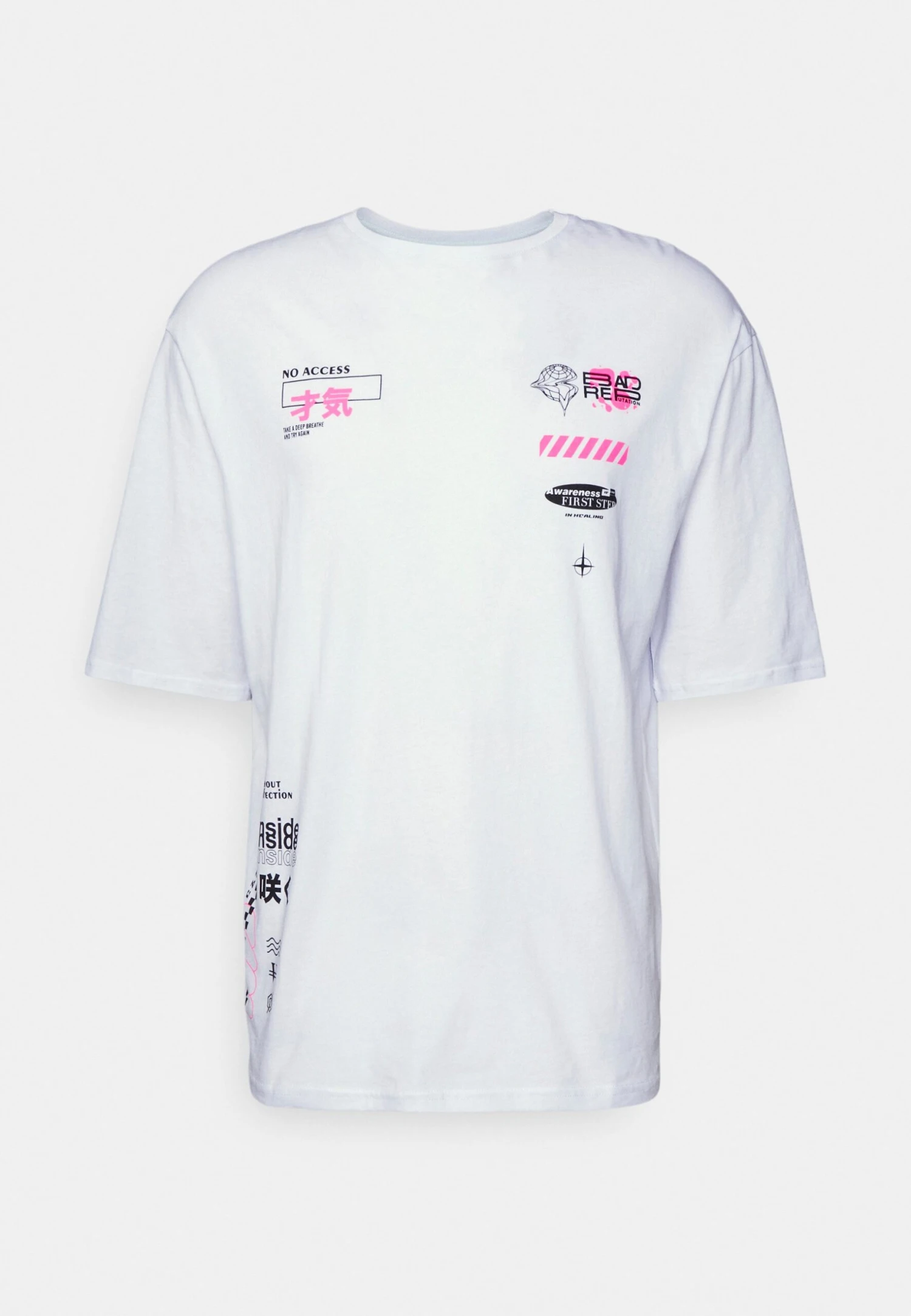 YOURTURN Unisex - T-Shirt Print - White 5 YOURTURN Unisex - T-Shirt Print - White - Afbeelding 5