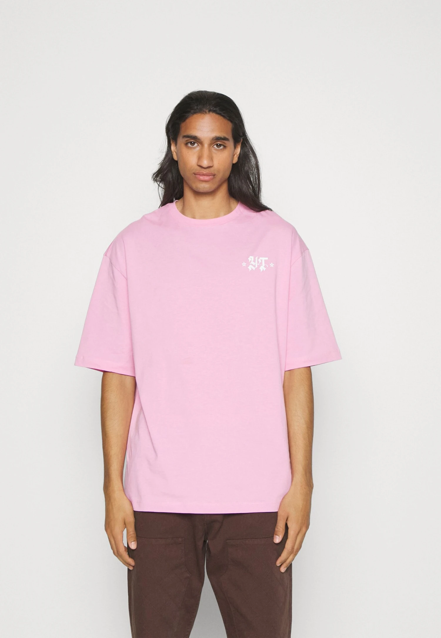 YOURTURN Unisex - T-Shirt Print - Pink 1 YOURTURN Unisex - T-Shirt Print - Pink