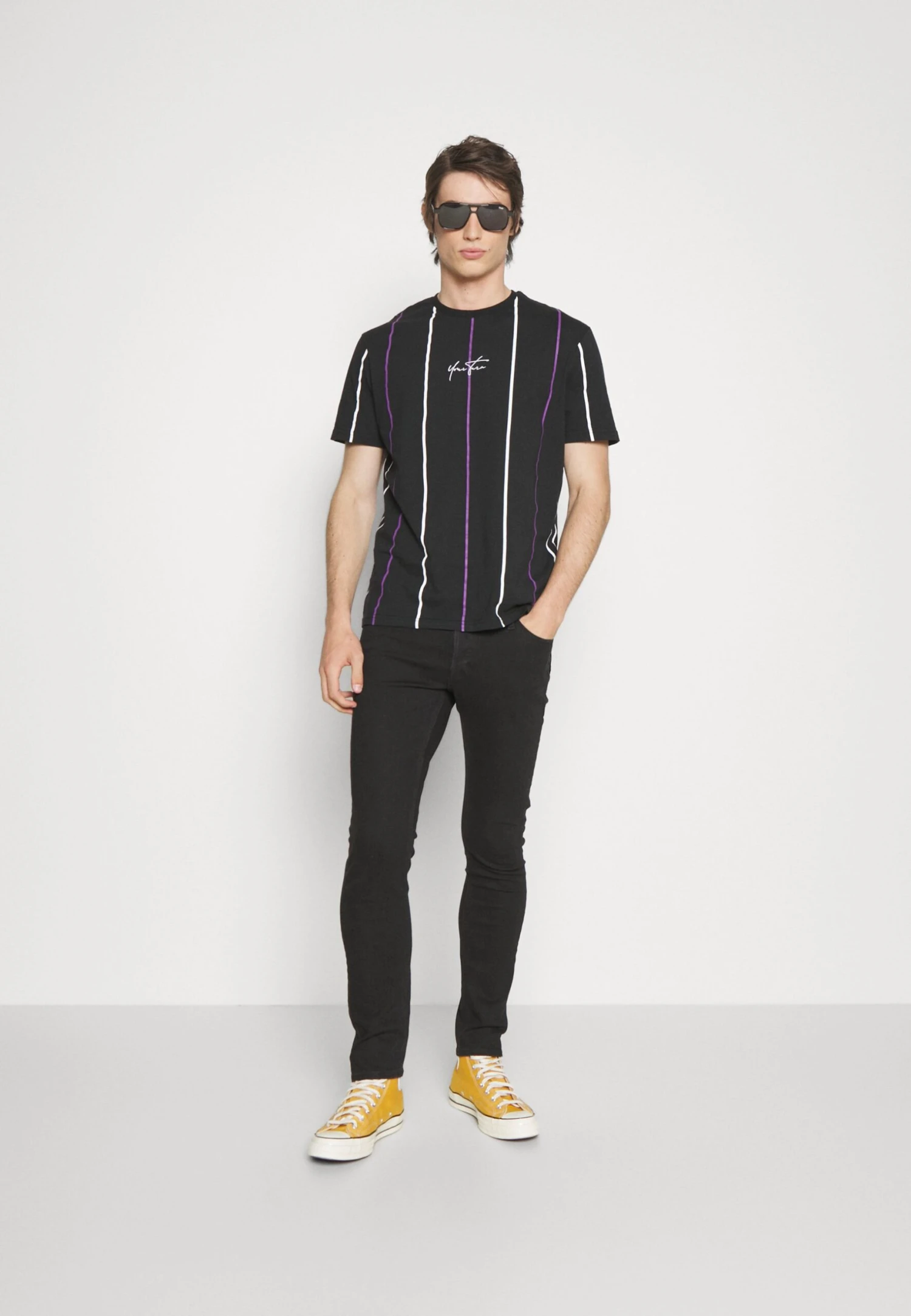 YOURTURN Unisex - T-Shirt Print - Purple 2 YOURTURN Unisex - T-Shirt Print - Purple - Afbeelding 2