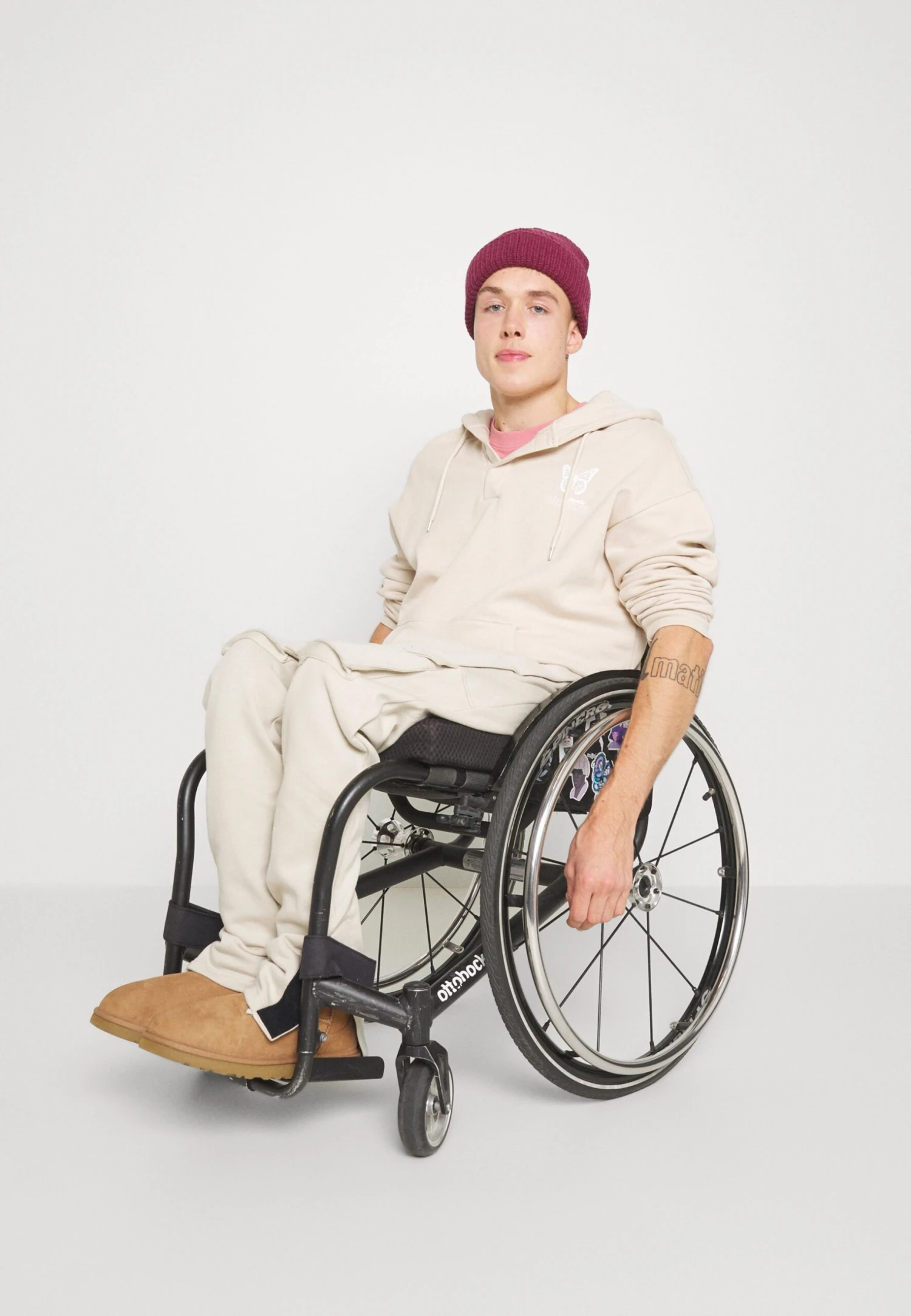 YOURTURN Unisex - Sweater - Beige 6 YOURTURN Unisex - Sweater - Beige - Afbeelding 6