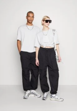 YOURTURN 3Pack Unisex - T-Shirt Basic - Light Blue/Grey/Pink