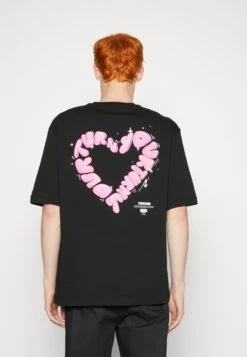 YOURTURN Unisex - T-Shirt Print -Black