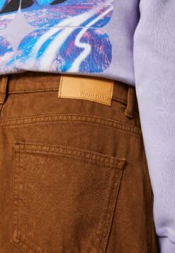YOURTURN Unisex - Relaxed Fit Jeans - Brown -Yourturn Verkoopwinkel c0082cd3a5d24d63b1a92f6510e64a77