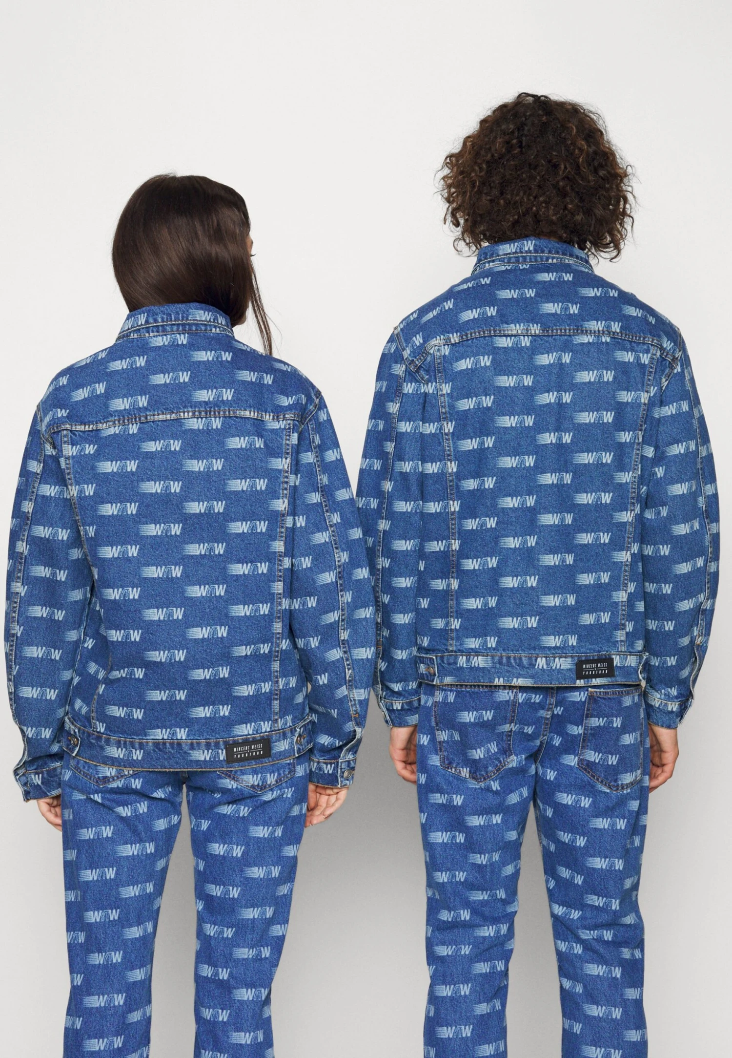 YOURTURN Wincent Weiss Unisex - Spijkerjas - Blue Denim 5 YOURTURN Wincent Weiss Unisex - Spijkerjas - Blue Denim - Afbeelding 5