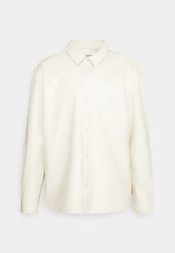 YOURTURN Unisex - Imitatieleren Jas - Beige -Yourturn Verkoopwinkel c6cb063c676b4fd68f707b4c1cfdb5d9