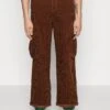 YOURTURN Corduroy Unisex - Cargobroek - Dark Brown