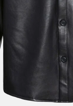 YOURTURN Unisex - Imitatieleren Jas - Black 5 YOURTURN Unisex - Imitatieleren Jas - Black -Yourturn Verkoopwinkel cb82c7c791af41c49e28fe3f20256a3d