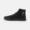 YOURTURN Unisex - Sneakers Hoog - Black/Red