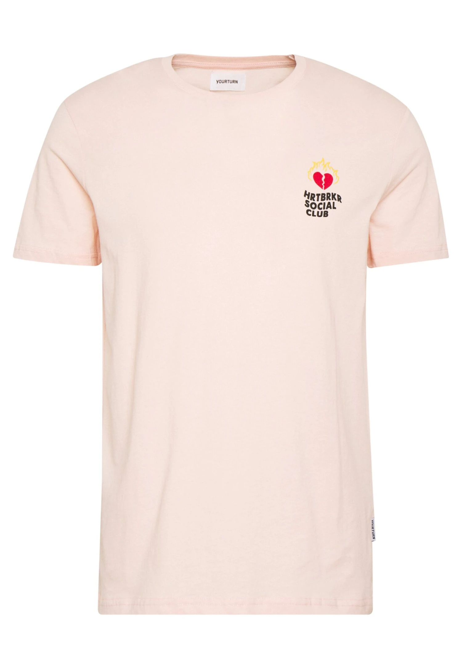 YOURTURN Unisex - T-Shirt Print - Pink 1 YOURTURN Unisex - T-Shirt Print - Pink