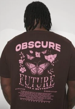 YOURTURN T-Shirt Print - Dark Brown 9 YOURTURN T-Shirt Print - Dark Brown -Yourturn Verkoopwinkel d8f393defc3d420bad3f6109b2939097