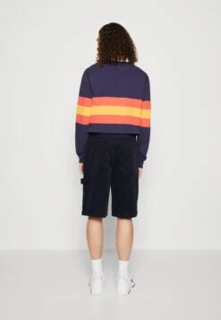 YOURTURN Wide Fit Carpenter Corduroy Unisex - Shorts - Dark Blue -Yourturn Verkoopwinkel dd4659753b054932afba79d13b980f60