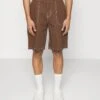 YOURTURN Unisex - Jeansshort - Brown