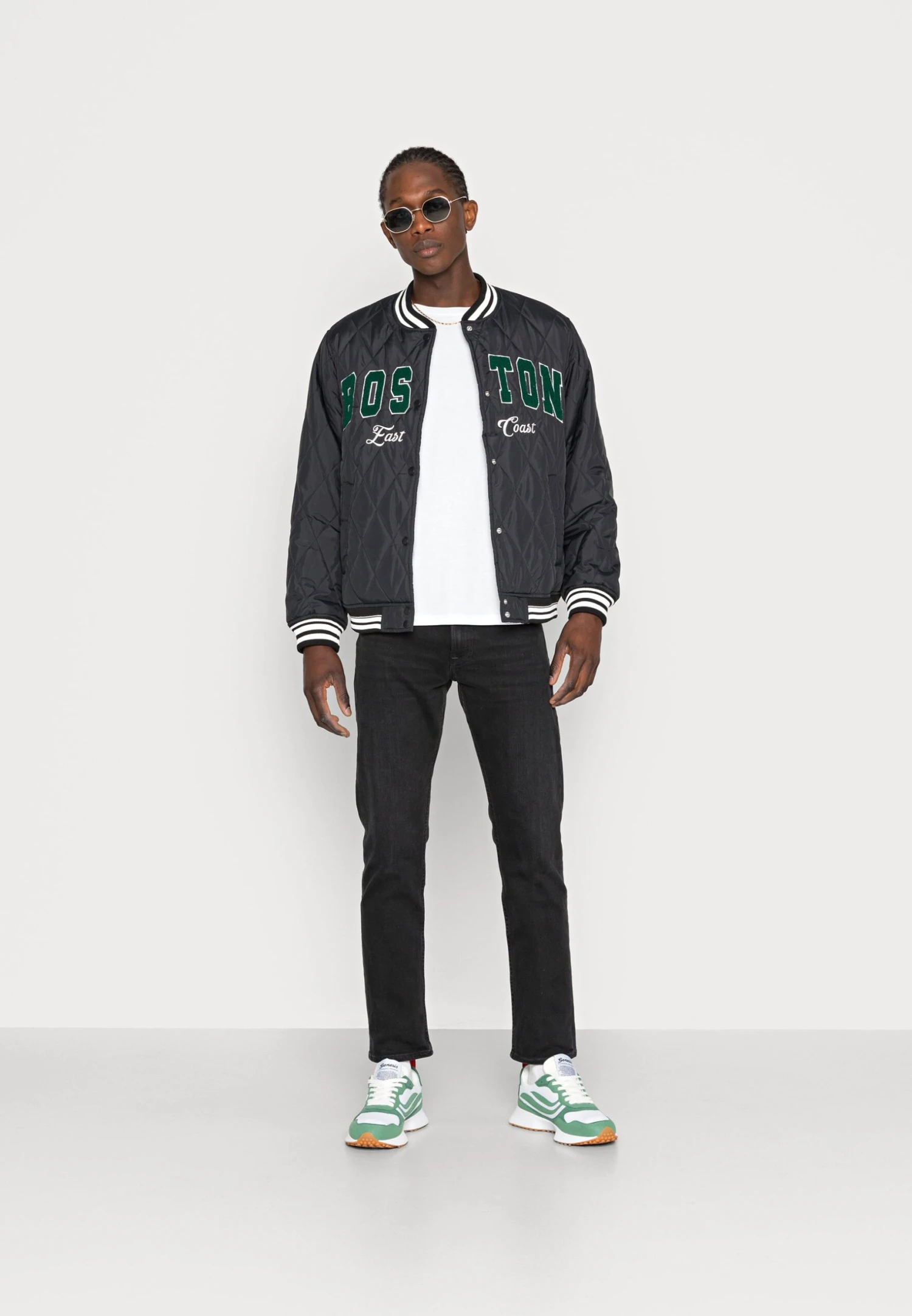 YOURTURN Unisex - Bomberjacks - Black 2 YOURTURN Unisex - Bomberjacks - Black - Afbeelding 2