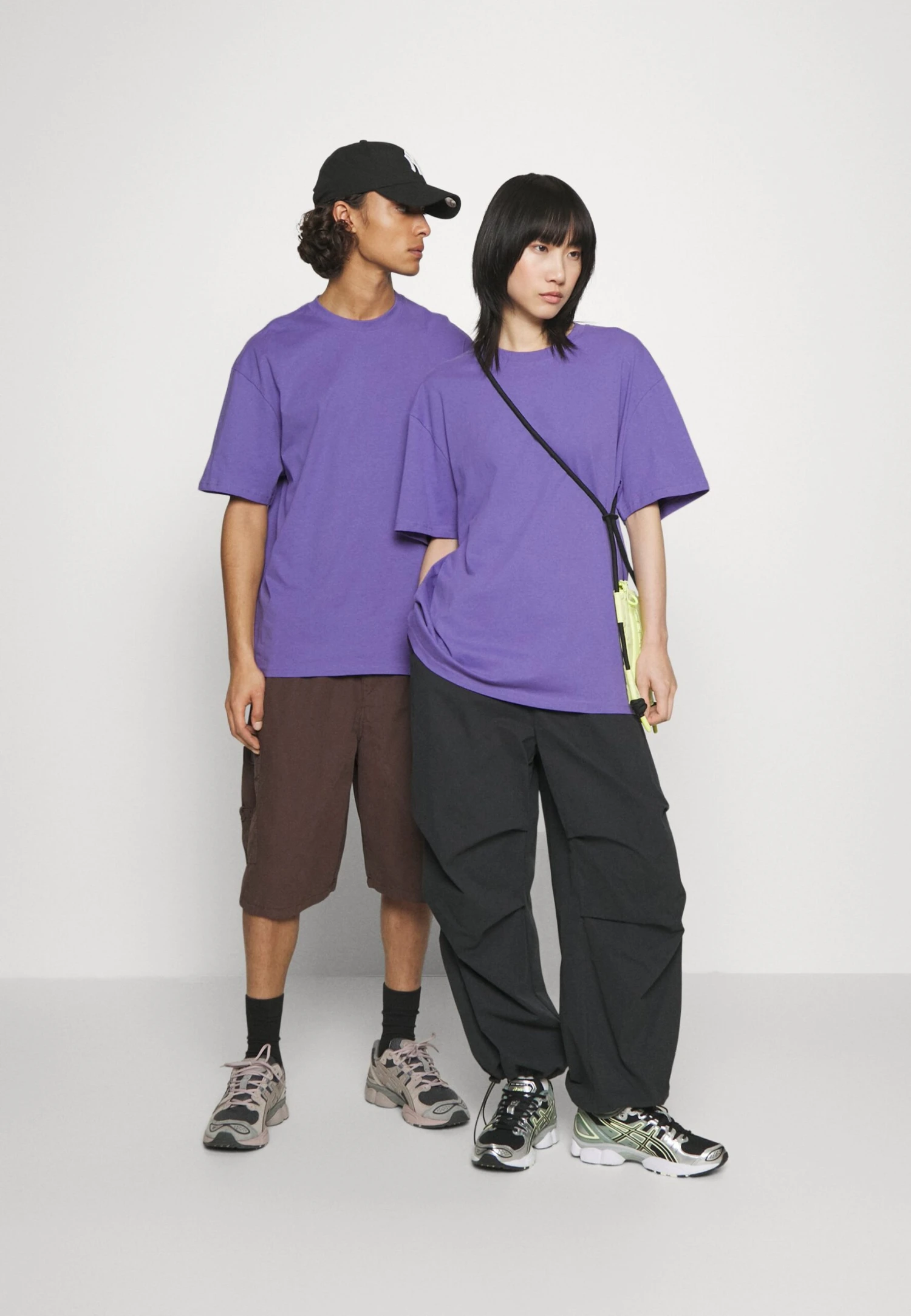 YOURTURN Unisex - T-Shirt Print - Purple 2 YOURTURN Unisex - T-Shirt Print - Purple - Afbeelding 2