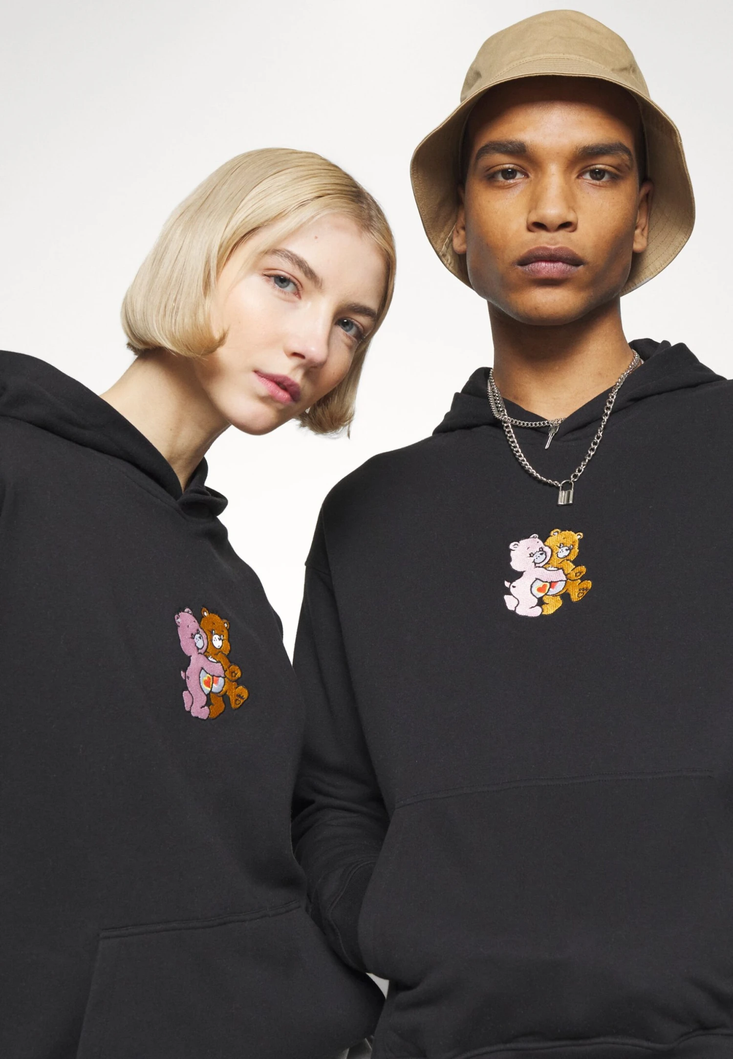 YOURTURN Care Bears Unisex - Hoodie - Black 5 YOURTURN Care Bears Unisex - Hoodie - Black - Afbeelding 5