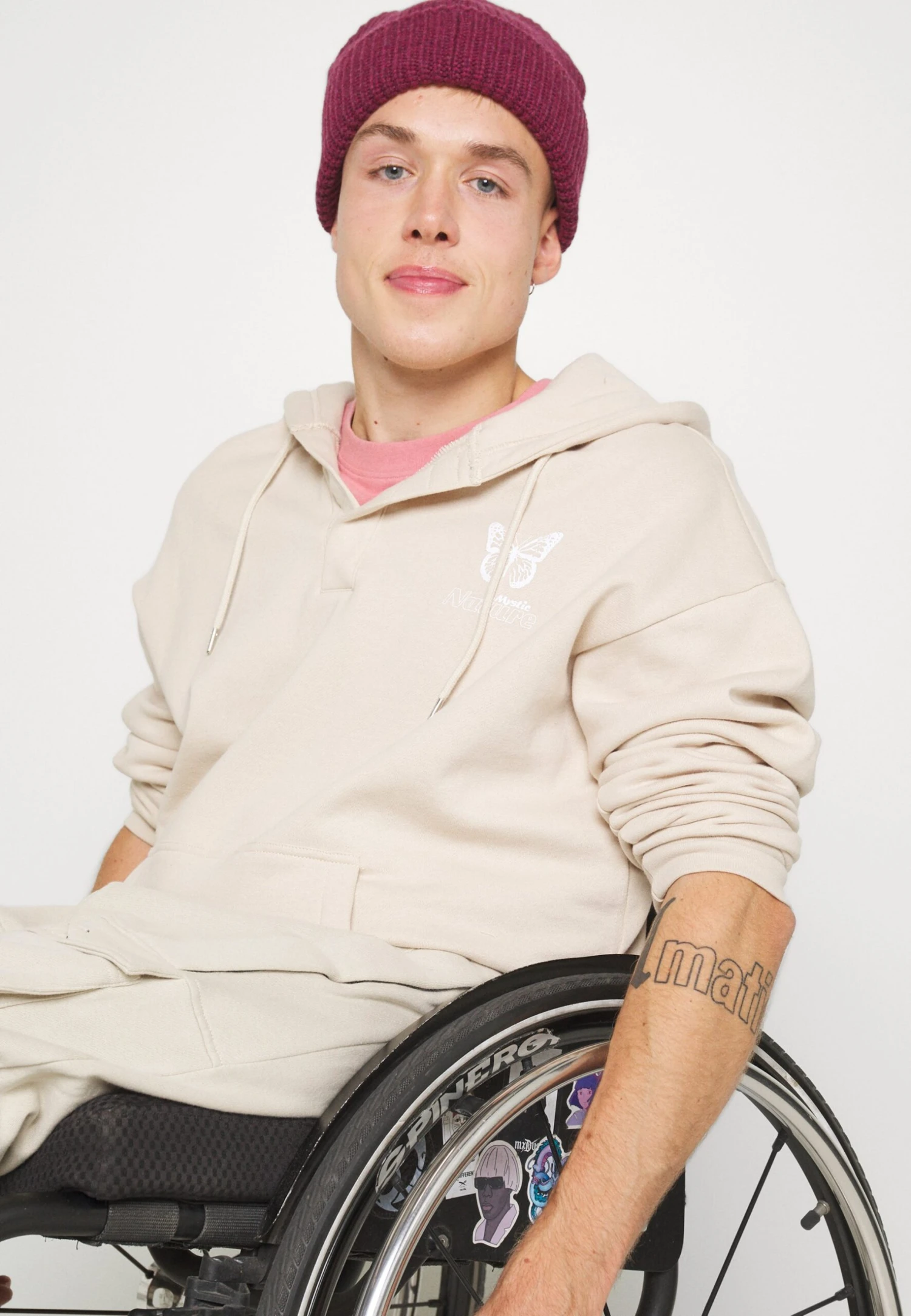 YOURTURN Unisex - Sweater - Beige 7 YOURTURN Unisex - Sweater - Beige - Afbeelding 7